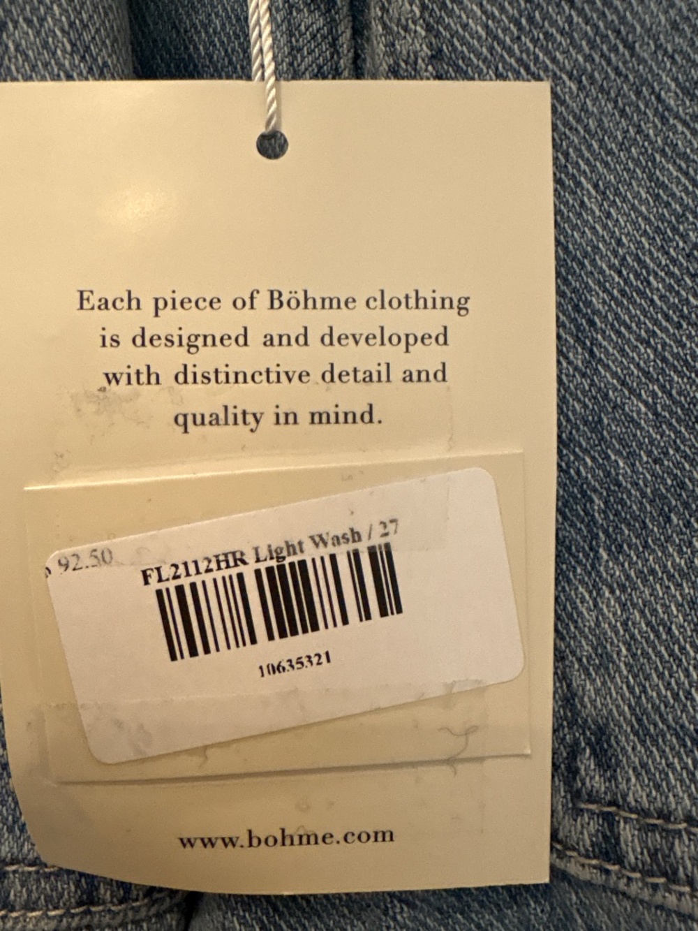 Bohme patchwork jeans - Picture 3 of 4